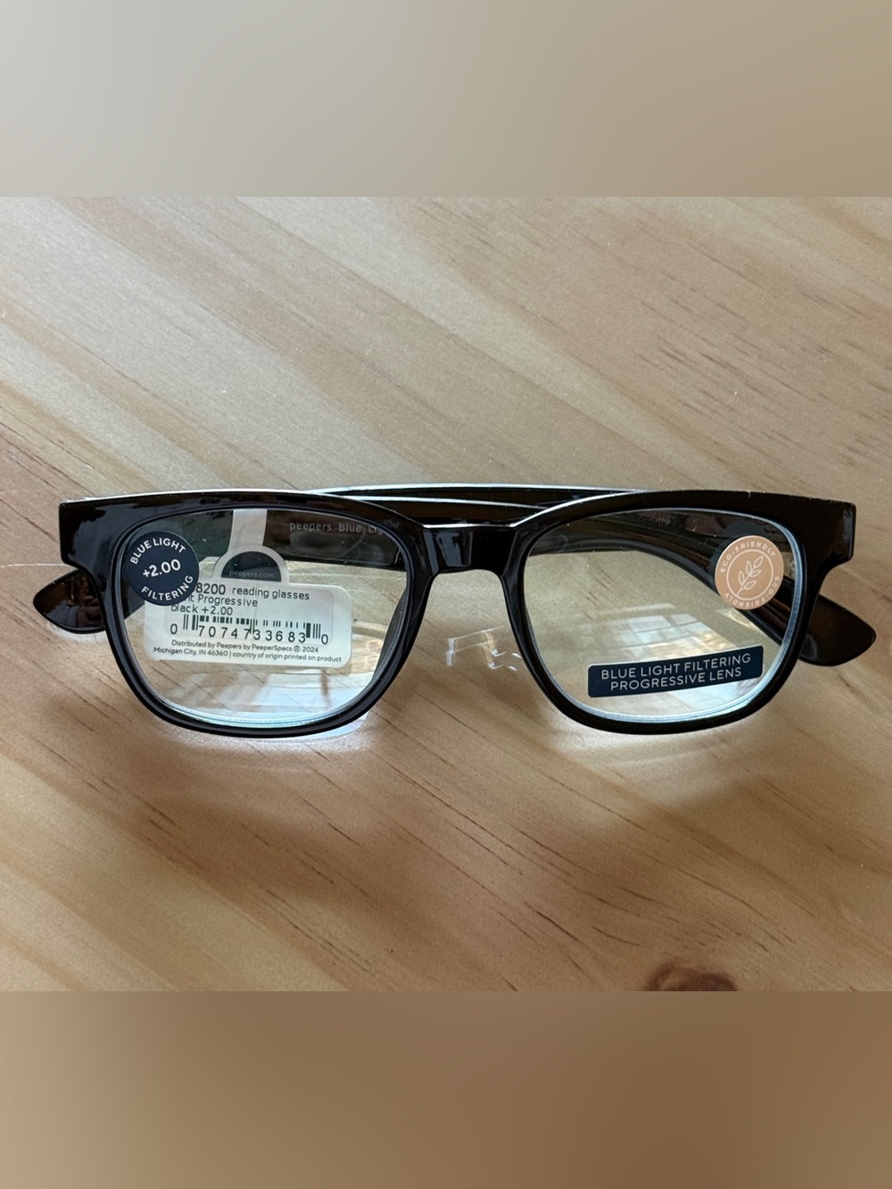 Peepers Progressive Readers - Kent - +2.00 NWT